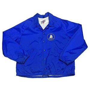 BLUENOSE NOVA SCOTIA Tall Ships Vintage 90s Retro Windbreaker Bomber Jacket XL